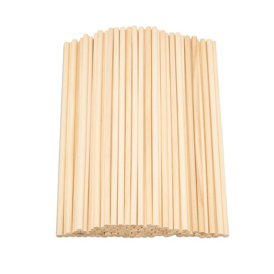 Wooden Dowel Rods 5/16 inch Thick, Multiple Lengths Available, Unfinished Sticks Crafts & DIY | Woodpeckers